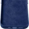 Étui en cuir Mujjo avec MagSafe iPhone 14 Pro bleu Voir les images du produit 6