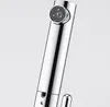 A close-up shot of a chrome faucet head. Produktbild-Vorschau