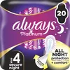 Always Podpaski Platinum Night Extra 20 sztuk Produktbild-Vorschau 3