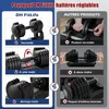 DH FitLife Haltères réglables - Lot de 2, poids variable de Voir les images du produit 5