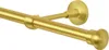 Gardinenstange 1 läufig Vorhangstange 19mm Gold-Matt Produktbild-Vorschau 3