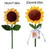 Großer gehäkelter Blumenstrauß, handgefertigt aus Rosen und Produktbild-Vorschau 6