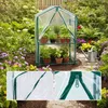 Relaxdays Balkon Gewächshaus, 1er Pack, PVC-Folie, Stahl, Produktbild-Vorschau 6