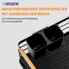 Abtropfgestell Geschirr | HxBxT 14x42x30cm | Stahl/Holz | Produktbild-Vorschau 7