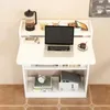 Faltbarer Wandschreibtisch, weiß, Schrank, Regal, moderner Produktbild-Vorschau 9