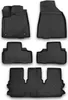 2014-2018 Tapis de sol Toyota Highlander TPE noir 5 pcs Voir les images du produit 15