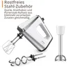 KRUPS 7211004754 KRUPS Mix 9000 Handmixer weiß/silber 750 W Productafbeelding-voorbeeld 6
