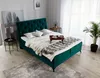 NABBI Gepolstert Doppelbett mit Stauraum Latium 140 - Beige Produktbild-Vorschau 3