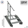 3 Stufen Stahltreppe einseitig. Geländer Breite 110 cm  Produktbild-Vorschau 1