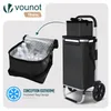 VOUNOT® 2 Räder Einkaufstrolley Klappbar mit 50L Produktbild-Vorschau 7