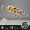 LED Deckenlampe Holz Deckenleuchte Wohnzimmer Dimmbar Produktbild-Vorschau 2