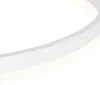 Design Hängelampe Weiß 60 cm inkl  LED 3 Stufig dimmbar Produktbild-Vorschau 2