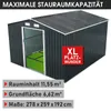 BRAST Gerätehaus Geräteschuppen Metall | 278x259x192 | Produktbild-Vorschau 10