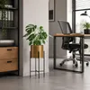 Howhomely | Porte-fleurs - Or-Noir - Hauteur 55 cm - En Voir les images du produit 4