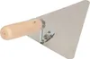 KOTARBAU® Truelle triangulaire en acier inoxydable 180 mm x Voir les images du produit 1