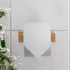 Porte-rouleau de papier toilette en bambou Voir les images du produit 5