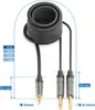 deleyCON 5m 3,5mm Klinke Stereo auf 2x 6,3mm Klinke Mono Produktbild-Vorschau 6