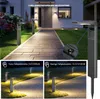 4 Stück LED Solarlampen für Außen Solarleuchten mit 2 Modi Produktbild-Vorschau 7