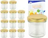 12er Set Sturzglas 167 ml To 66 goldener Deckel Produktbild-Vorschau 1