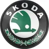 Krytky ŠKODA 56 mm lesklá čierna Náhľad obrázku produktu 2