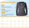 Speedo Lässiger weiblicher Rashguard L/S, Oxid Grau/Schwarz Produktbild-Vorschau 7