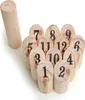 Nummern Kubb - das Zahlen Wurfspiel für draußen Produktbild-Vorschau 1