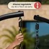 Swoods Poltrona Sospesa XXL con Supporto – Per Interni ed Anteprima dell’immagine prodotto 9