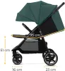 Wózek dziecięcy Kinderkraft Route Platinium Black - Podgląd zdjęcia produktu 10