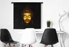 MuchoWow® Wandteppich Wandbehang Buddha - Gesicht - Gold Produktbild-Vorschau 3