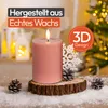 Meisterhome® Set di 3 candele LED senza fiamma Ribble con Anteprima dell’immagine prodotto 3