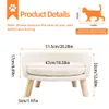 WISFOR Canapé pour chien avec housse douce, Canapé pour Voir les images du produit 5