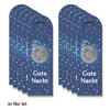 Gute Nacht - guten Morgen Mond und Sonne Türhänger 10er Set Produktbild-Vorschau 2