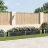 Letto da giardino rialzato Acciaio zincato 320×40×45 cm Anteprima dell’immagine prodotto 1