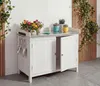Gartenschrank mit Arbeitsplatte HWC-L69, Pflanztisch, Produktbild-Vorschau 11