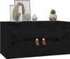 vidaXL Wandschränke 2 Stk. Schwarz 60x30x30 cm Massivholz Produktbild-Vorschau 10