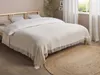 BELIANI Tagesdecke Cremeweiß Baumwolle 200x220 cm mit Produktbild-Vorschau 2