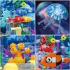 788 Teil Aquarium Baustein Set Klemmbausteine Spielzeug mit Produktbild-Vorschau 4