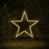 50 cm LED-buitenlamp, stervorm, voor de tuin. Stervormige Productafbeelding-voorbeeld 8