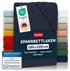 Blumtal Drap-housse en microfibre 100x220 cm - Drap-housse Voir les images du produit 1