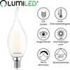 LUMILED  6er Set LED Kerzenlampe BA35 E14 Windstoß Produktbild-Vorschau 5