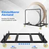 Carrito de transporte COSTWAY, capacidad de hasta 815 kg, Vista previa de la imagen del producto 5