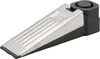 A black and silver electronic door alarm wedge is shown against a white background. Produktbild-Vorschau