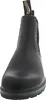 A front-facing view of a black Blundstone boot. Náhled obrázku produktu