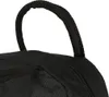 Close-up of a black bag handle and zipper. Podgląd zdjęcia produktu