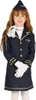 A young girl wearing a pilot costume. Produktbild-Vorschau