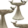 Vtáčie kŕmidlo ArtFerro - sivé - kovové - 18,5x15x18 cm Náhľad obrázku produktu 2