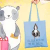 Mr. & Mrs. Panda Shopping Tasche Stinktier Angriff - Sky Produktbild-Vorschau 2