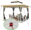 VOUNOT® Pavillon Faltbar 3.6x3.6m, Pop Up Faltpavillon Produktbild-Vorschau 1