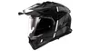 LS2 casque enduro "MX702 Pioneer II Hill" 3 noir / blanc Voir les images du produit 2