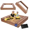 MODO24 Sandkasten Holz, mit Sitzbänken, Holzsandkasten, Produktbild-Vorschau 1